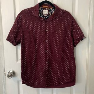 Denim & Flower Men’s Button Down Dress Shirt